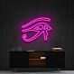Auge des Horus LED-Neonschild für Wohnzimmer oder Bar