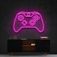 Spielcontroller LED-Neonschild für Gamingzimmer und Wohnzimmer