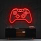 Spielcontroller LED-Neonschild für Gamingzimmer und Wohnzimmer
