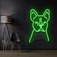 Französische Bulldogge LED-Neonschild Wohnzimmer Haustierladen