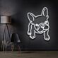 Französische Bulldogge LED-Neonschild für Wohnzimmer oder Haustierladen