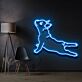 springender Hund LED-Neonschild für Wohnzimmer oder Haustierladen