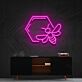 Biene mit Wabenform LED-Neonschild Wohnzimmer Büro