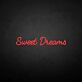 Sweet Dreams LED-Neonschild fürs Schlafzimmer