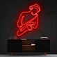 Saxophonspieler LED-Neonschild für Wohnzimmer Musikbar
