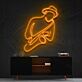 Saxophonspieler LED-Neonschild für Wohnzimmer Musikbar