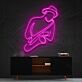 Saxophonspieler LED-Neonschild für Wohnzimmer Musikbar