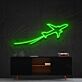 Passagierflugzeug LED-Neonschild Wohnzimmer Büro