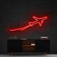 Passagierflugzeug LED-Neonschild Wohnzimmer Büro