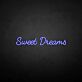 Sweet Dreams LED-Neonschild Schlafzimmer Wohnzimmer