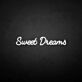 Sweet Dreams LED-Neonschild Schlafzimmer Wohnzimmer