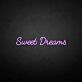 Sweet Dreams LED-Neonschild Schlafzimmer Wohnzimmer