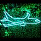 Passagierflugzeug LED-Neonschild Wohnzimmer Büro