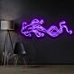 Koi Fisch LED-Neonschild Wohnzimmer Büro