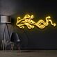 Koi Fisch LED-Neonschild Wohnzimmer Büro