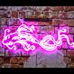 Koi Fisch LED-Neonschild Wohnzimmer Büro