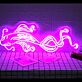Koi Fisch LED-Neonschild Wohnzimmer Büro