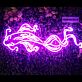 Koi Fisch LED-Neonschild Wohnzimmer Büro