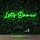 Let's Dance LED-Neonschild für Bar und Club