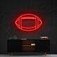 American Football LED-Neonschild für Sportbar und Wohnzimmer