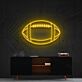 American Football LED-Neonschild für Sportbar und Wohnzimmer