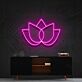 Lotusblume LED-Neonschild Wohnzimmer Yoga Studio