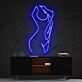 Abstrakte weibliche Körperkontur LED-Neonschild Wohnzimmer Atelier