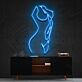 Abstrakte weibliche Körperkontur LED-Neonschild Wohnzimmer Atelier
