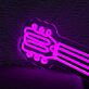 Akustikgitarre LED-Neonschild Musikstudio Wohnzimmer