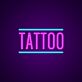Tattoo Schriftzug LED Neonschild für Tattoo Studio