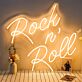 Rock n' Roll LED-Neonschild für Bar und Club