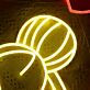Romantisches Mädchen Motiv LED Neonschild mit Herzen warme Neon Wanddekoration für Schlafzimmer Wohnzimmer oder Geschenkidee