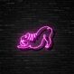 Yoga Katze LED-Neonschild Wohnzimmer Yoga Studio
