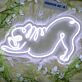 Yoga Katze LED-Neonschild Wohnzimmer Yoga Studio