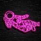 Astronaut im Raumanzug LED-Neonschild Wohnzimmer Gamingzimmer