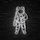 Astronaut LED-Neonschild Wohnzimmer Gamingzimmer
