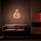Mittelfinger Handgeste LED-Neonschild für Bar Club