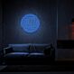 DISCO LED Neon Schriftzug als Wanddekoration