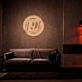 DISCO LED Neon Schriftzug als Wanddekoration