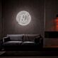 DISCO LED Neon Schriftzug als Wanddekoration