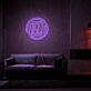 DISCO LED Neon Schriftzug als Wanddekoration