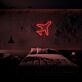 Passagierflugzeug LED-Neonschild Schlafzimmer Wohnzimmer