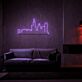Stadt Skyline LED-Neonschild Wohnzimmer Büro