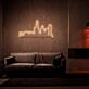 Stadt Skyline LED-Neonschild Wohnzimmer Büro