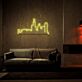 Stadt Skyline LED-Neonschild Wohnzimmer Büro