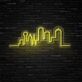 Stadt-Skyline LED-Neonschild Wohnzimmer Büro