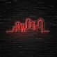 Stadt-Skyline LED-Neonschild Wohnzimmer Büro