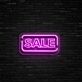 SALE LED-Neonschild für Shop Schaufenster