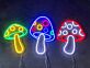 Fliegenpilz LED-Neonschild Wohnzimmer Bar