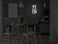 Hundesilhouette LED-Neonschild Wohnzimmer